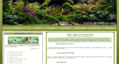 Desktop Screenshot of akvarijum.org